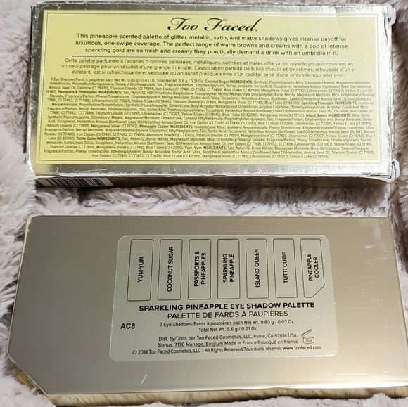 TOO FACED SPARKLING PINEAPPLE EYESHADOW PALETTE - Picture 2 of 3